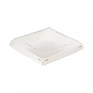 Couvercle LUXIFOOD 170x170mm pour barquettes 750ml et 1200ml
